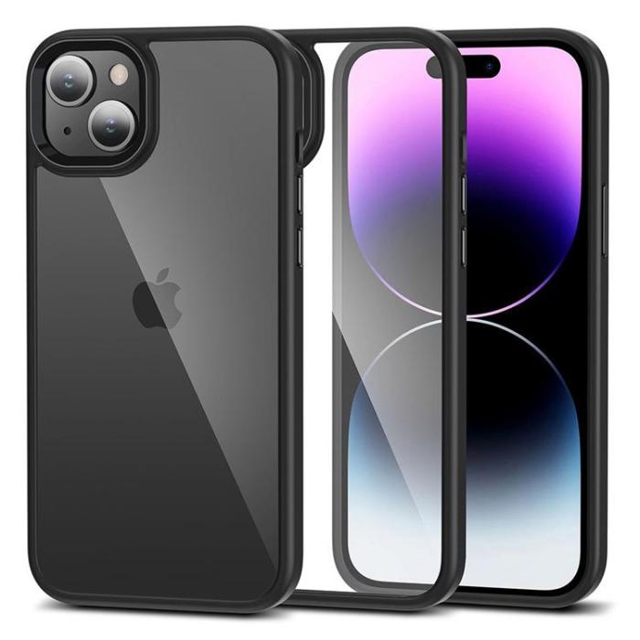 UTGATT - Tech-Protect iPhone 15 Mobilskal Magmat - Clear/Svart