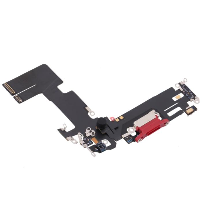 UTGATT1 - iPhone 13 Laddkontakt med Flex - Röd