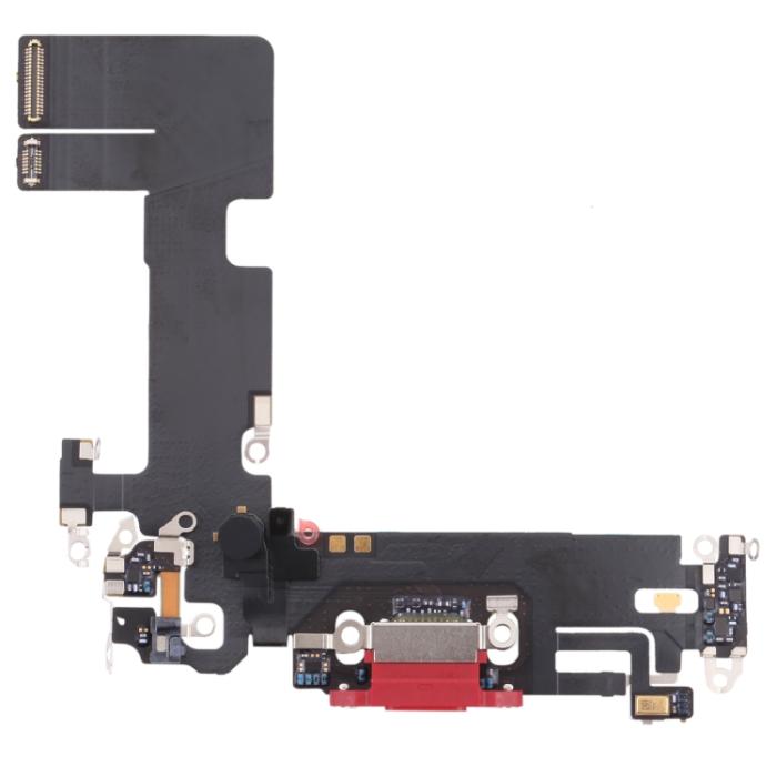 UTGATT1 - iPhone 13 Laddkontakt med Flex - Röd