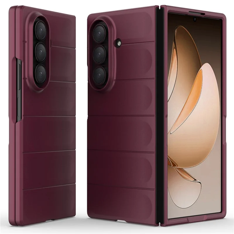 Galaxy Z Fold7 5G Mobilskal Anti-Drop - Vinröd | 2353 | AlltMobil