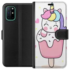 iSecrets - Plånboksfodral till OnePlus 8T med Glad enhörning