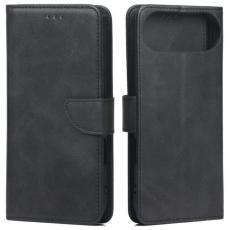 Marv - Marv iPhone 17 Air Plånboksfodral Läder - Svart