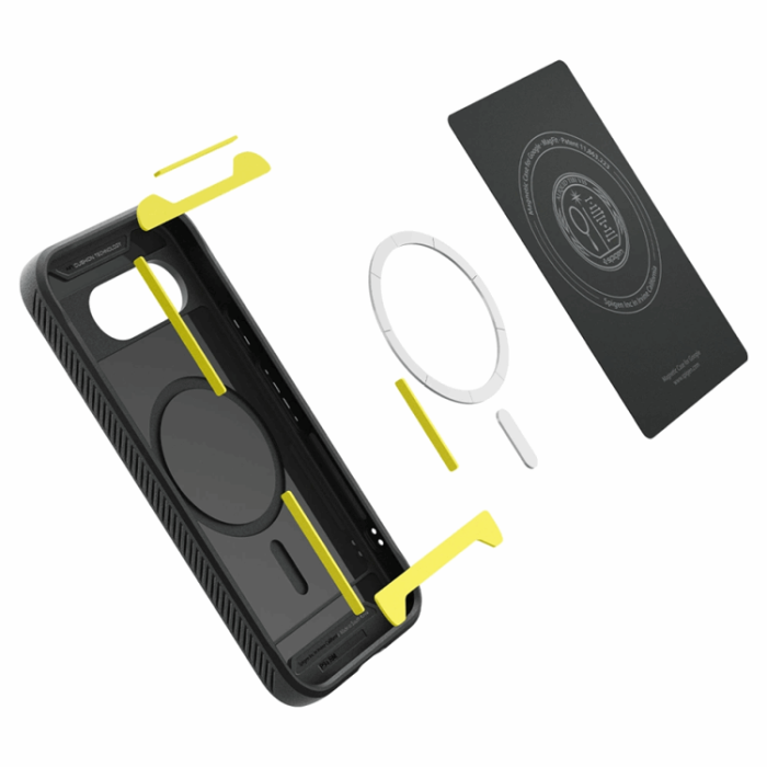 Spigen - Spigen Google Pixel 9a Mobilskal Magsafe Rugged Armor - Matt Svart