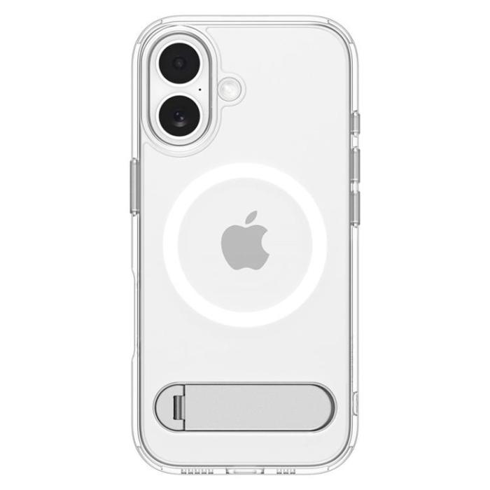 Spigen - Spigen iPhone 17 Mobilskal Magsafe Ultra Hybrid S - Clear/Vit