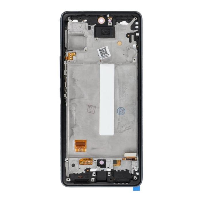 OEM - SAMSUNG A53 Skärm med LCD-display HARD OLED - Svart