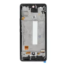 OEM - SAMSUNG A53 Skärm med LCD-display HARD OLED - Svart