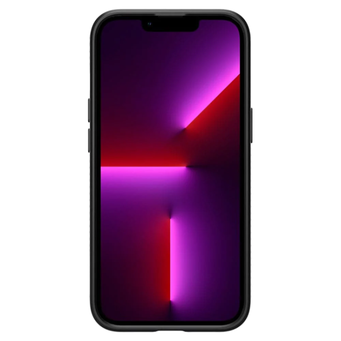 Spigen - SPIGEN iPhone 14 Pro Liquid Air Skal - Svart