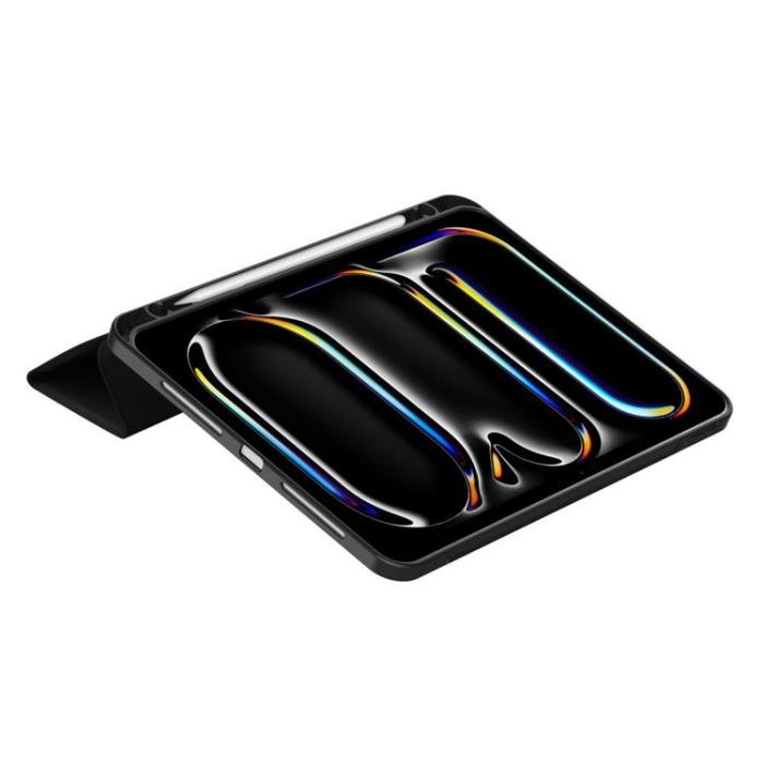 Tech-Protect - Tech-Protect iPad Pro 11 (2024) Fodral med plats för pennna - Svart