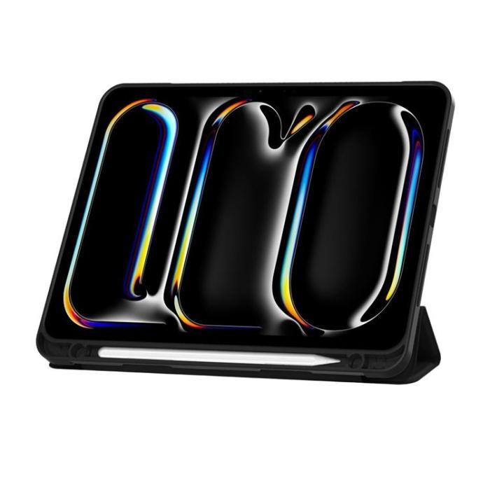 Tech-Protect - Tech-Protect iPad Pro 11 (2024) Fodral med plats för pennna - Svart