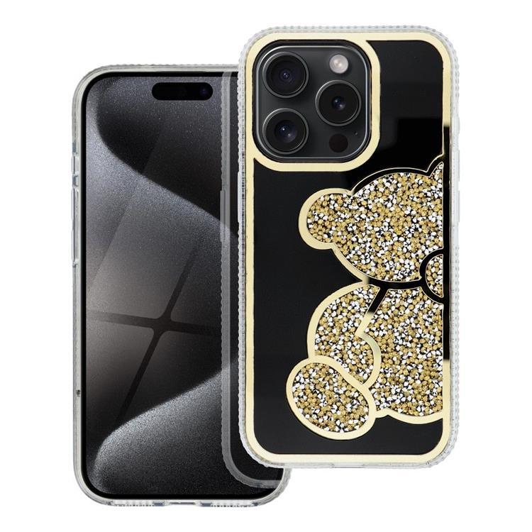 iPhone 16 Pro Mobilskal Teddy Bear - Guld | 2353 | AlltMobil
