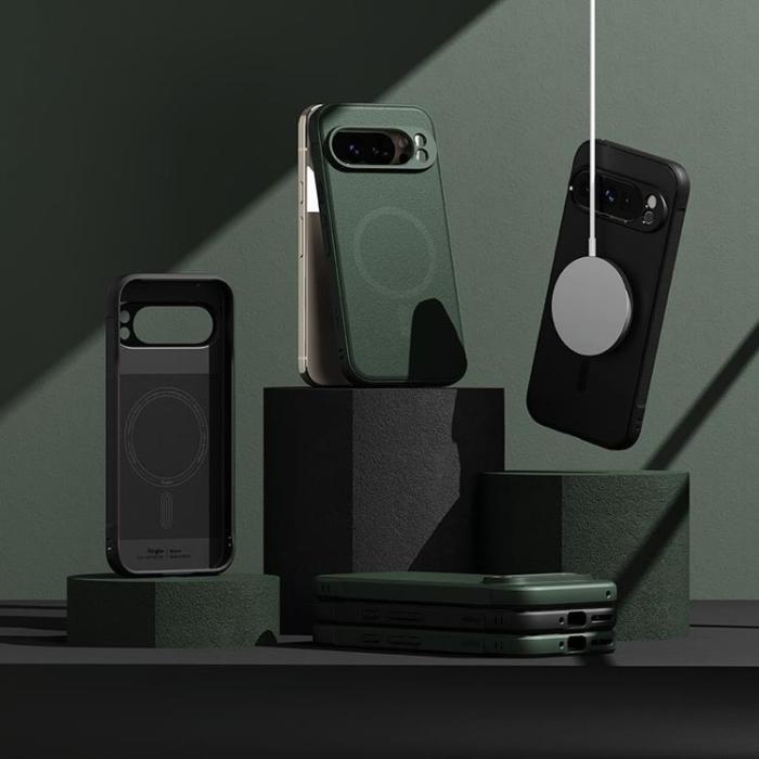 UTGATT - Ringke Google Pixel 9 Pro XL Mobilskal Magsafe Onyx - Svart