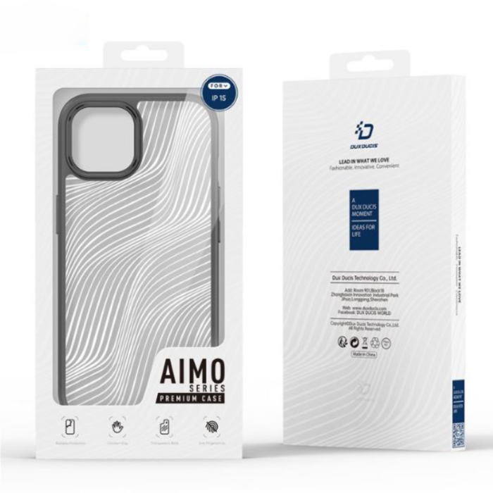 Dux Ducis - Dux Ducis iPhone 15 Mobilskal Aimo - Svart