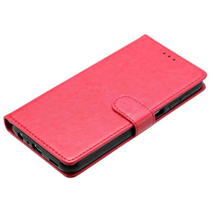 OEM - Samsung Galaxy S26 Plus Plånboksfodral Konstläder Ställfunktion - Rosa