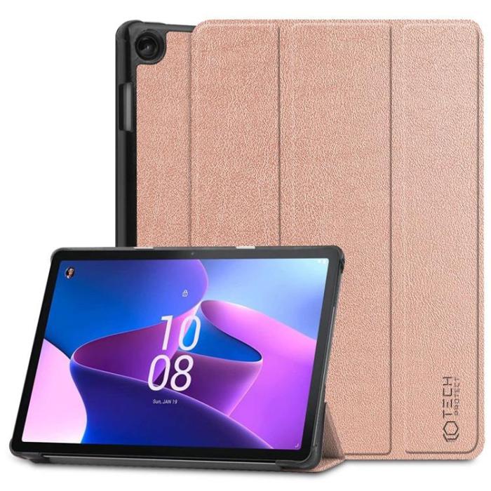 UTGATT1 - Tech-Protect Lenovo Tab M10 (Gen3) 10.1 Fodral Smart - RoseGuld
