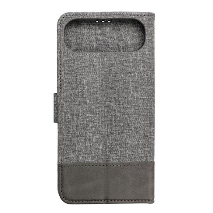 A-One Brand - iPhone 17 Pro Plånboksfodral Gomma - Grå
