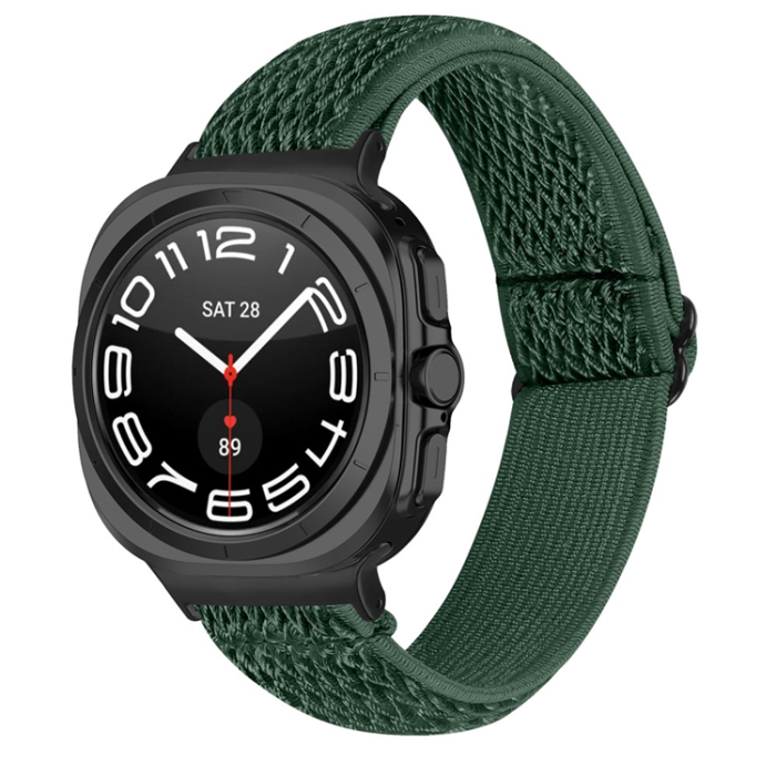 A-One Brand - Galaxy Watch 8 (44mm/40mm)/8 Classic (46mm) Armband - Armégrön