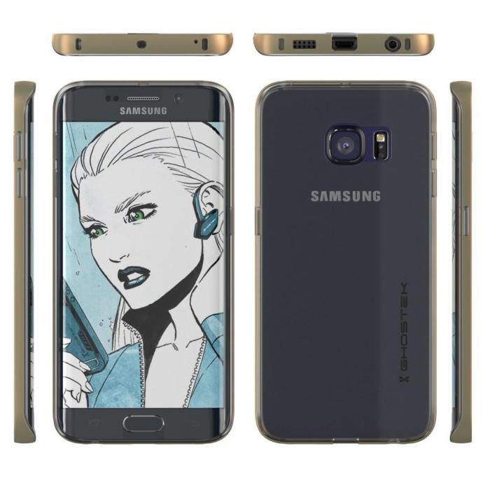 Ghostek - Ghostek Cloak Skal till Samsung Galaxy S6 Edge Plus - Gold