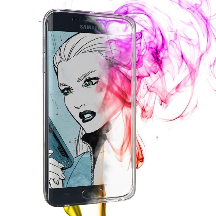 Ghostek - Ghostek Cloak Skal till Samsung Galaxy S6 Edge Plus - Silver
