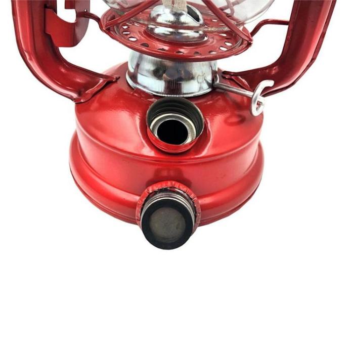 A-One Brand - Lykta Oljelampa 24.5 cm RC032 - Röd
