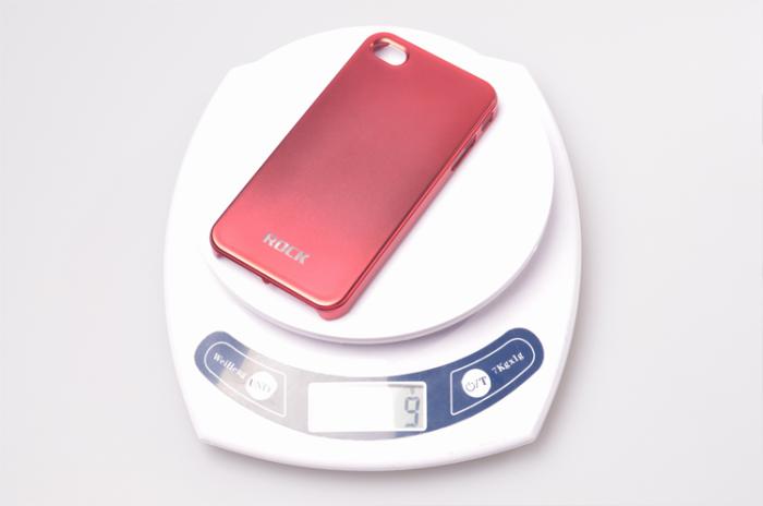 ROCK - Rock Titanium skal till Apple iPhone 4 (Silver) + HD Skärmskydd