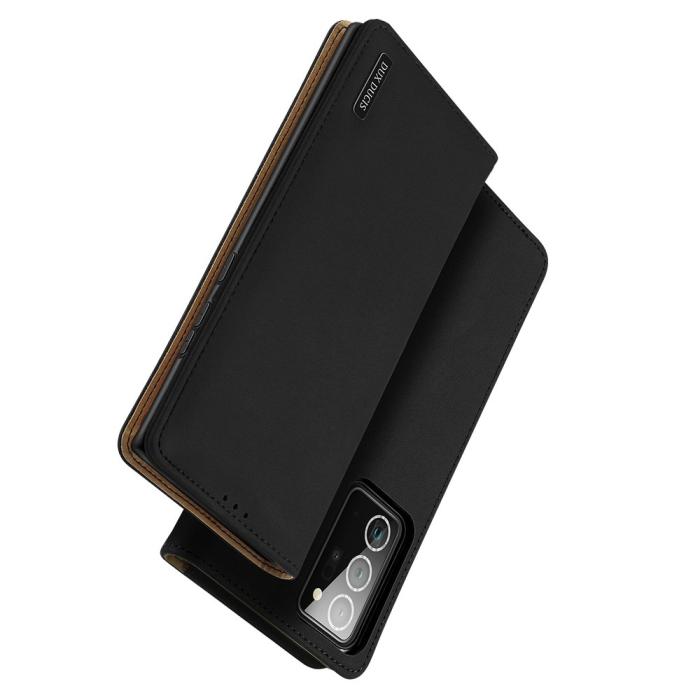 Dux Ducis - DUX DUCIS Äkta Läder Fodral Till Galaxy Note 20 Ultra - Svart