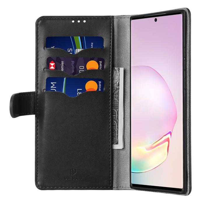Dux Ducis - DuxDucis Leather Fodral Till Note 20 Ultra - Svart
