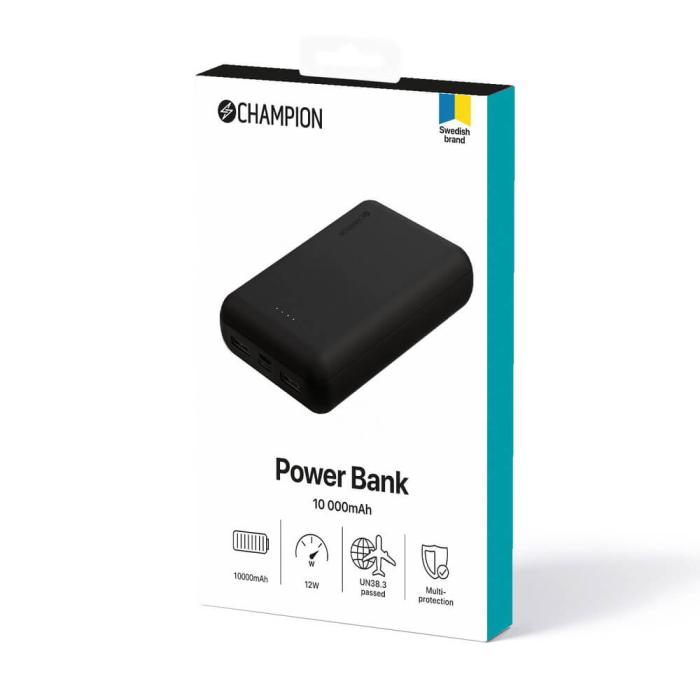 Champion - Champion PowerBank 10000 mAh