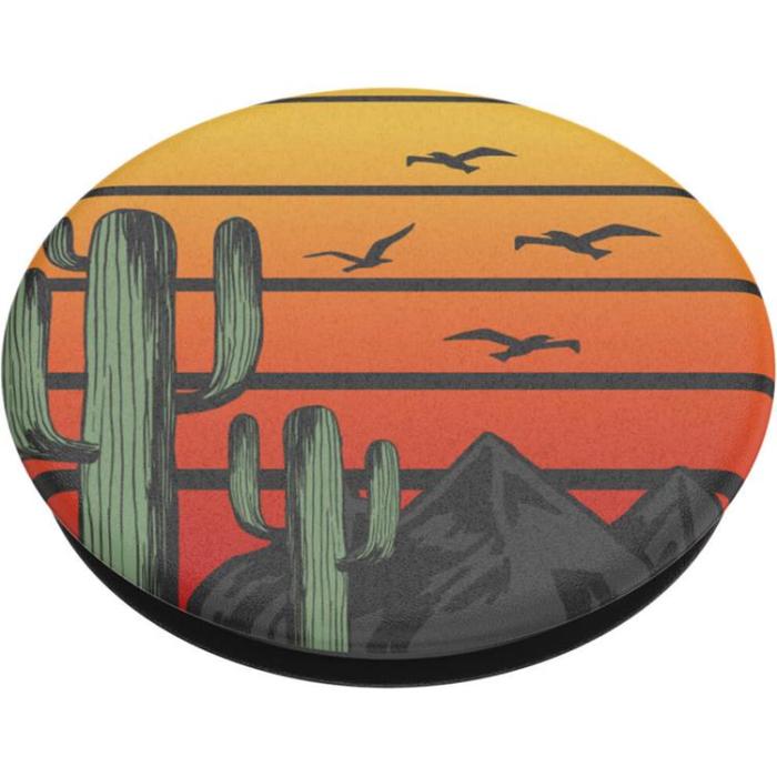 PopSockets - POPSOCKETS Saguaro Sunset Avtagbart Grip med Ställfunktion