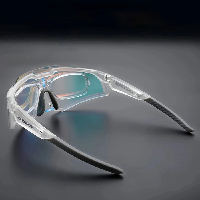 Rockbros - Rockbros photochromic Cykelglasögon UV400 - Vit
