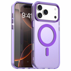 A-One Brand - iPhone 17 Pro Mobilskal MagSafe Anti Drop Hybrid - Lila