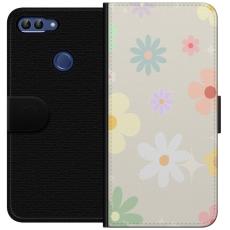 iSecrets - Plånboksfodral till Huawei P smart med fejdande blommor