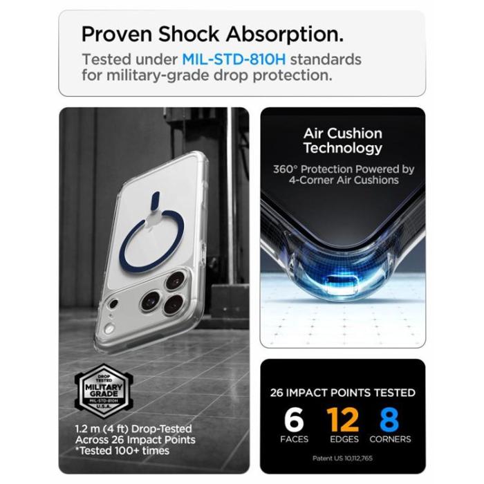 Spigen - Spigen Mobilskal För iPhone 18 Pro Max/17 Pro Max Magsafe Ultra Hybrid