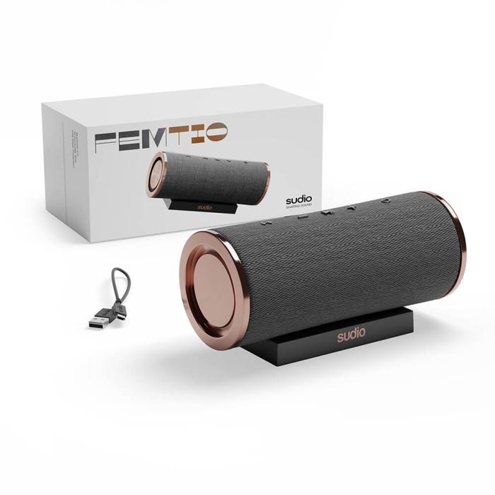 UTGATT1 - Sudio Högtalare FEMTIO Trådlös 2X10W IPX6 - Antracit
