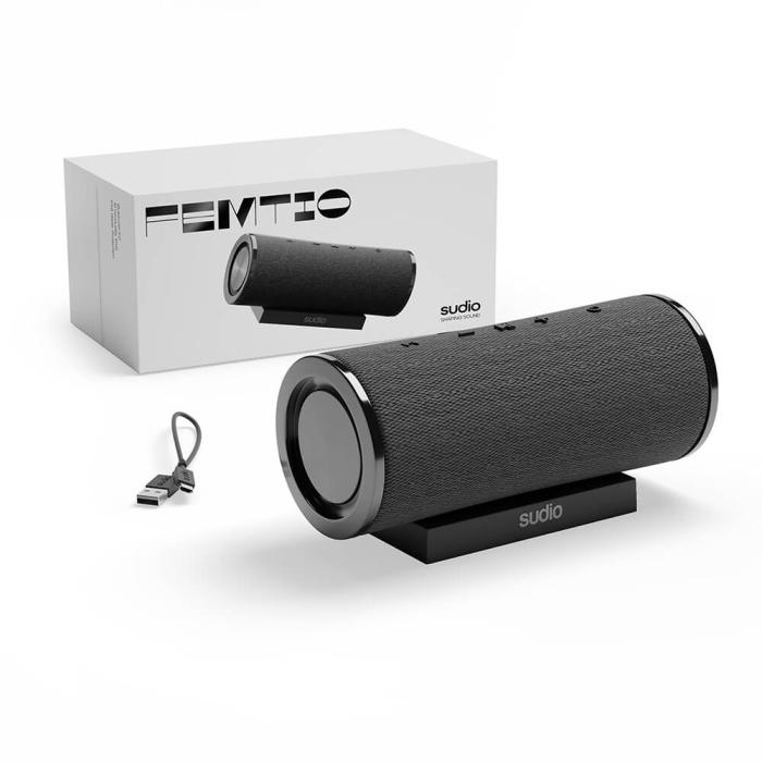 UTGATT1 - Sudio Högtalare FEMTIO Trådlös 2X10W IPX6 - Svart