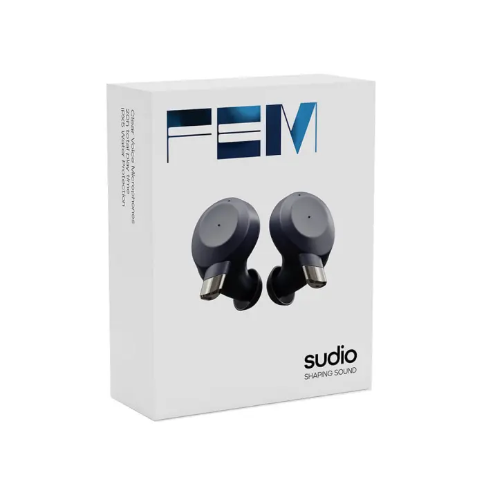 UTGATT5 - Sudio Hörlur FEM True Wireless In-Ear Mic - Blå