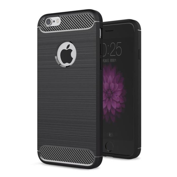 OEM - CARBON skal till iPhone 5/5S/SE Svart