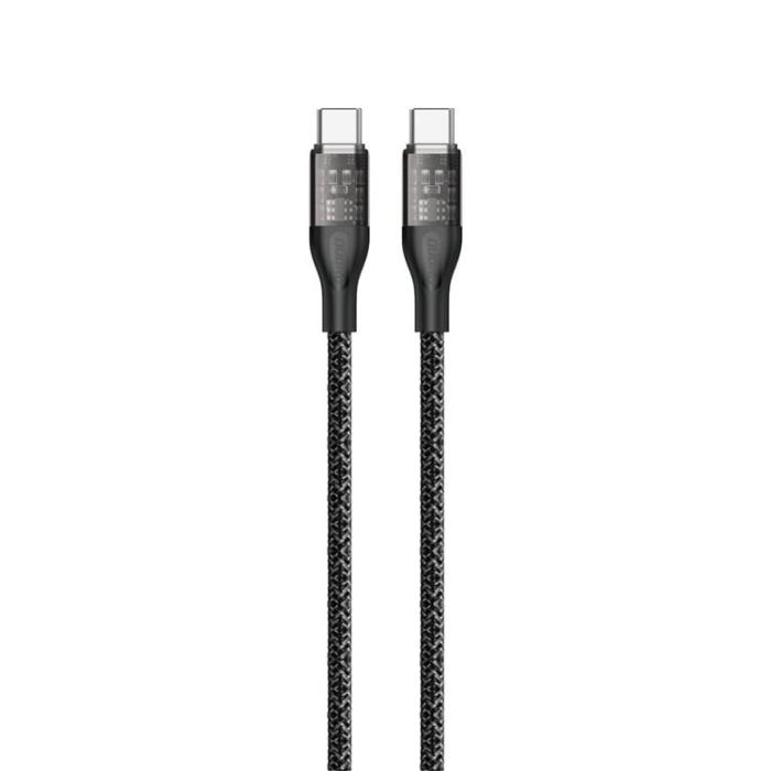 Dudao - Dudao Snabb USB-C till USB-C kabel 120W 1m - Grå