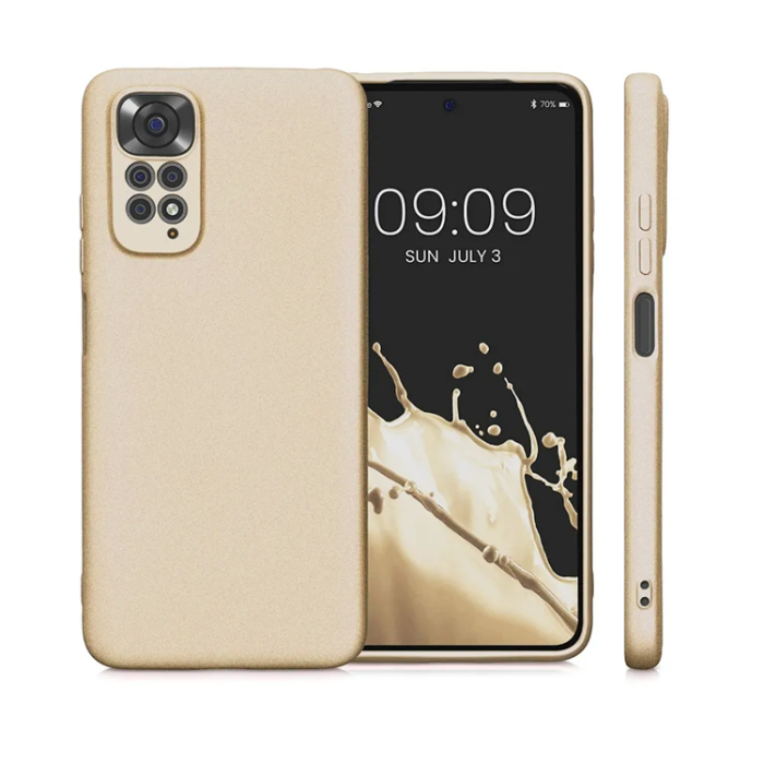 OEM - Xiomi Redmi Note 14 5G Mobilskal Metallic - Guld