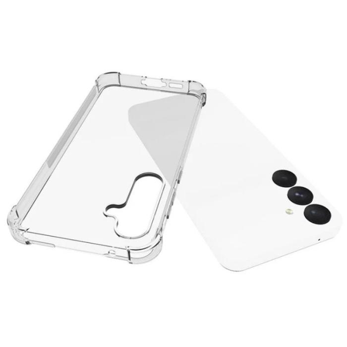 WANLONFENG - WANLONFENG Mobilskal till Samsung Galaxy A55 5G TPU TM Series - Transparent