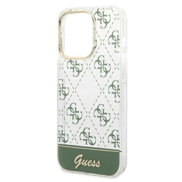 Guess - GUESS iPhone 14 Pro Max Skal 4G Pattern Script - Gr