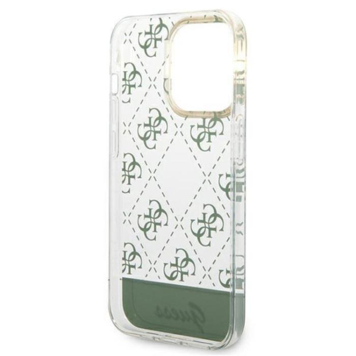 Guess - GUESS iPhone 14 Pro Max Skal 4G Pattern Script - Gr