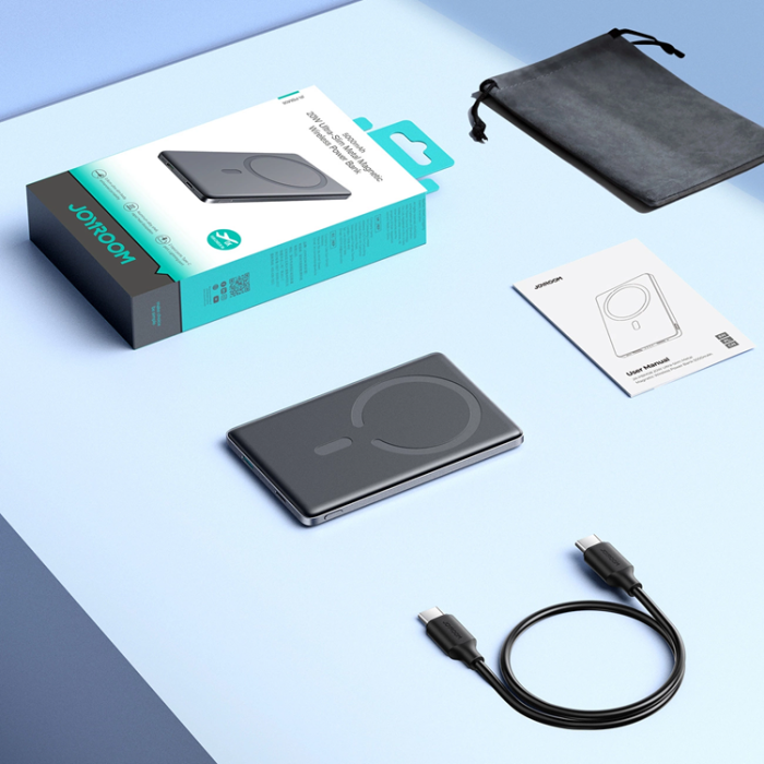 Joyroom - Joyroom JR-PBM08 Powerbank 5000mAh 20W - Grå