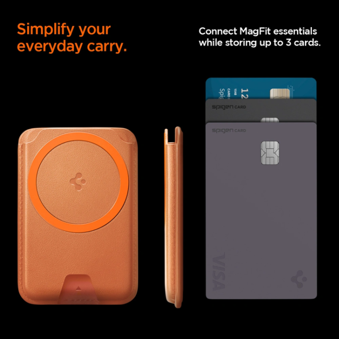 Spigen - Spigen Valentinus Magsafe Universal Magnetic Korthållare Magfit Plus - Orange