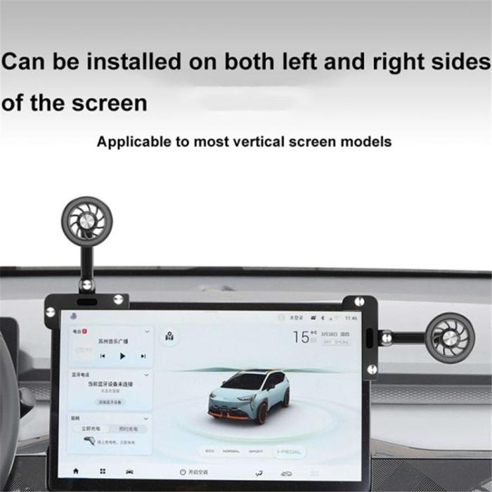 OEM - Bilskärmshållare Roterbar Magnetisk för Tesla Model 3/Y TS-MA1