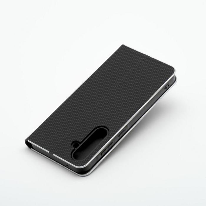 OEM - Galaxy XCover 7 Plånboksfodral Luna Carbon - Svart