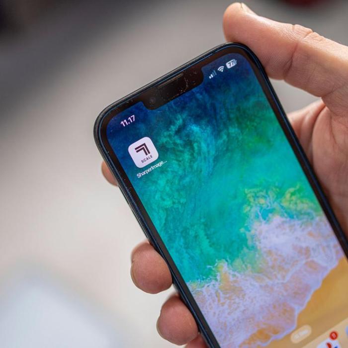 Sharper Image - Sharper Image Bathroom Digital Body Scale LED