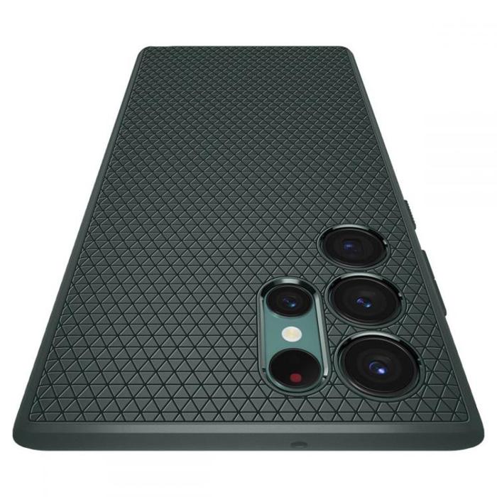 UTGATT1 - Spigen Liquid Air Skal Galaxy S22 Ultra - Grön