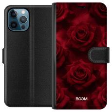 iSecrets - Pl&aring;nboksfodral till Apple iPhone 12 Pro Max med Crimson Rose