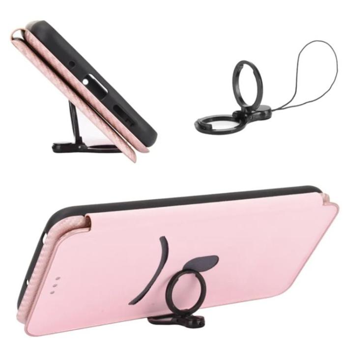 Taltech - Google Pixel 8A Plånboksfodral Ställ - Rosa