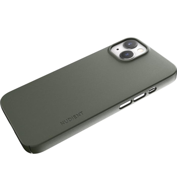 UTGATT5 - NUDIENT iPhone 13 Skal Thin Case V3 MagSafe - Grön